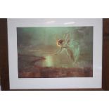 John Atkinson Grimshaw spirit of the night framed