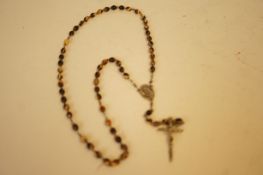 Tortoise shell rostery beads