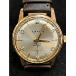 Vintage Lanco swiss manual wristwatch