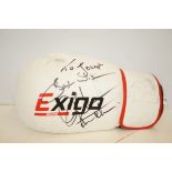 Amir Khan signed boxing glove (Personalised To Jos