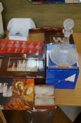 Collection of boxed crystal ware to include Cathed