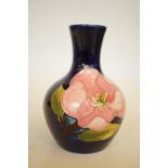 Moorcroft magnolia vase blue & pink