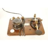Morse -code training key pad