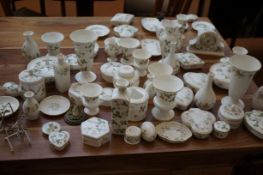 Large collection of Wedgwood wild strawberry