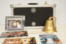 WBA belt case, boxing ring bell & others