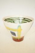 Studio pottery vase Height 19 cm