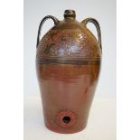 Large terracotta wine dispensing jar Height 46 cm