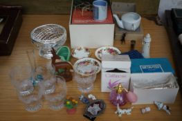Group of collectables to include Royal Albert old