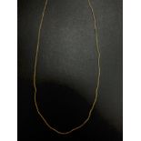 18ct Gold chain Weight 4g Length 50 cm