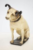 HMV resin model of nipper the dog Height 34 cm
