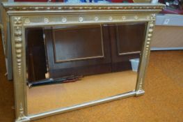Large over mantle mirror