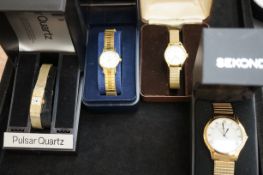 4x Boxed watches (x3 women's, x1 men's)