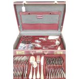 Nivella modell Jasmine 70 piece cased flatware set