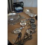 Collection of silver plated ware