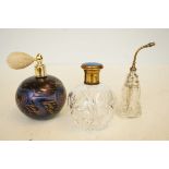 Mdina atomiser, scent bottle & silver & glass atom