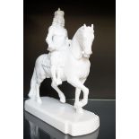 Rosenthal porcelain equestrian figure, classic ros