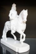 Rosenthal porcelain equestrian figure, classic ros