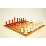 Good quality chess board & pieces