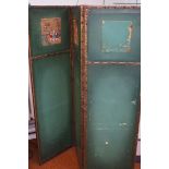 3 Panel oriental room divider