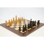 Good quality chess board & pieces