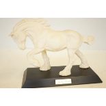 Beswick figure of a horse spirit of earth on woode