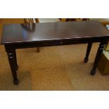 1 Draw hall table