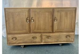 Ercol 2 draw sideboard