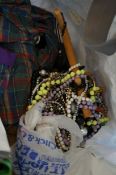 Bag of costume jewellery