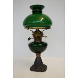 Early 20th century oil lamp