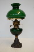 Early 20th century oil lamp