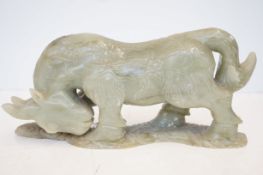 Large soap stone mythical creature possibly Chines