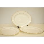 Wedgwood Verawang Champagne Duchess, three plates