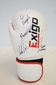 Josh Warrington signed boxing glove (Personalised