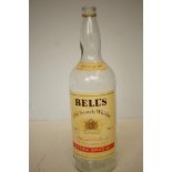 Oversize Bells old scotch whisky bottle