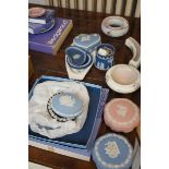 Collection of Wedgwood jasper & Poole pottery