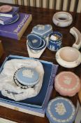 Collection of Wedgwood jasper & Poole pottery