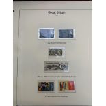 Great Britain stamp collection - 15 pages