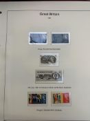 Great Britain stamp collection - 15 pages