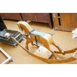 Good quality wooden rocking horse