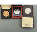 Collection of commemorative coins