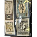 Early bank notes - 37 in total