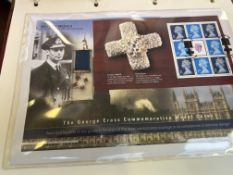 Great Britain stamp collection to include a 2002 h
