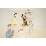 Royal Doulton disney princesses snow white & a col