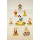 Snow White & the 7 dwarfs Arden sculptures, sculpt