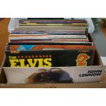 Collection of LP's to include John Lennon & Elvis