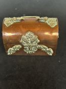 Copper ornate chest