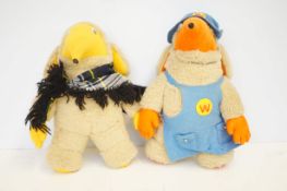 A pair of 1970s Wombles Toys