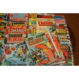 A collection of 26 Kamandi DC comic books from the