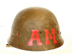 WWII Imperial Japanese Army Helmet with original