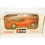 BBurago F50 scale model Ferrari